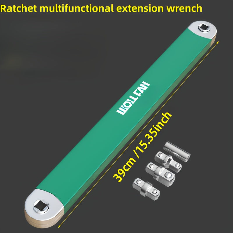 New Multifunctional Extended Ratchet Wrench/Dual-Purpose Quick Socket Universal Extension Set/All-In-One