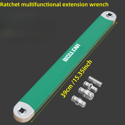 New Multifunctional Extended Ratchet Wrench/Dual-Purpose Quick Socket Universal Extension Set/All-In-One