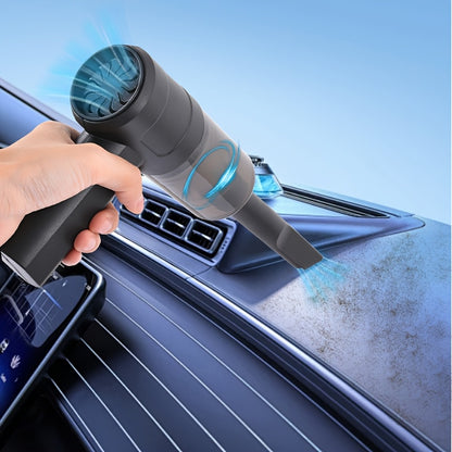 [USB Rechargeable Mini Vacuum] 2025 New Car Mini Vacuum Cleaner, High Power Long Battery Life, USB Rechargeable, Compact and Convenient, Professional Cleaning for Car Interior, Sofa, Seats, Carpets, Glass Gaps, Dust Vacuum Cleaner with Suction and Blow Fu