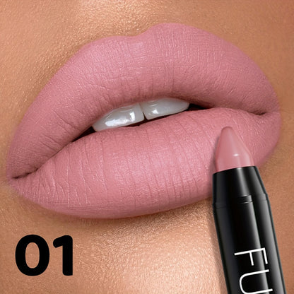 [Long-Lasting Lipstick] Highly Pigmented, Long-Lasting Lipstick | Lip Plumper, Lip Oil, Lip Tint, Moisturizing Lip Balm, Waterproof Lip Plumping Gloss