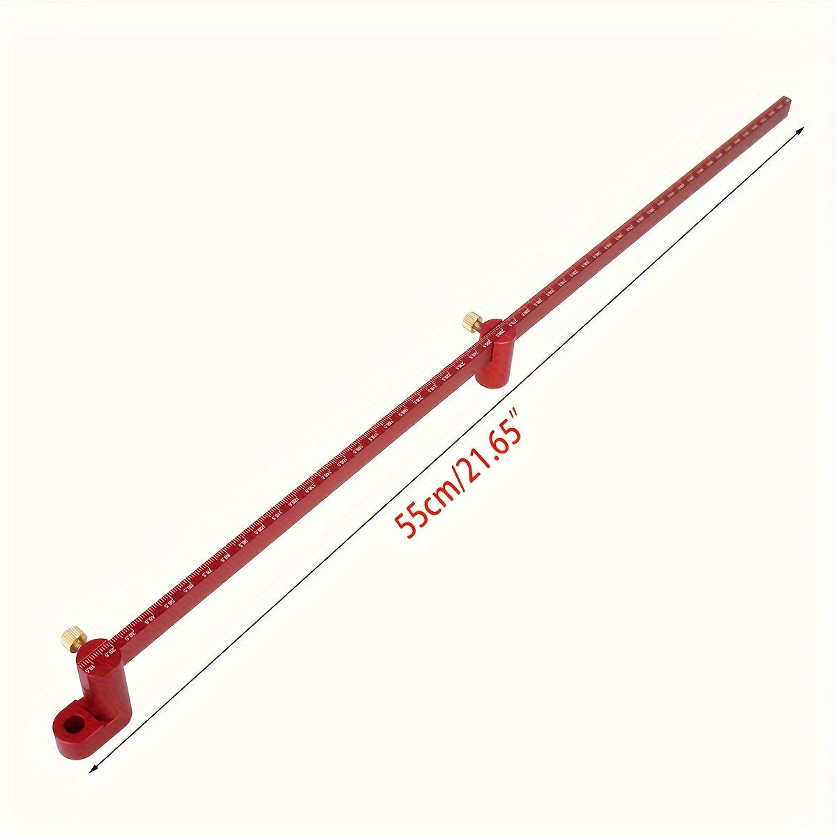 [Aluminum Scribing Gauge] 1pc Aluminum Woodworking Scribing Gauge | 320mm/550mm Center Finder Ruler | Lengthening Circle Ruler Compass for Woodturners Bowls Lathe Work
