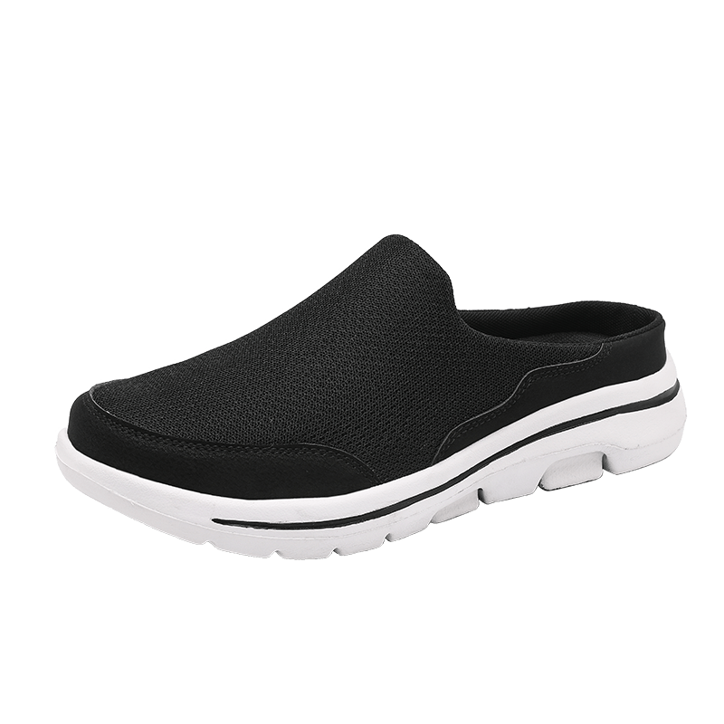Men's Plus Size Lightweight Comfortable Mesh Casual Half-Slippers