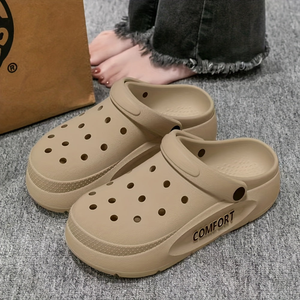New Style Hole Shoes for Couples, Lightweight And Slip-Resistant for Outdoor Driving, Suitable for Water Activities And Home Use, Summer Sandals for Both Men And Women with a Easy And Unique Design