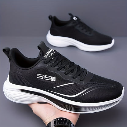Men's Summer Athletic Shoes - Breathable Mesh, Soft Soles, Shock Absorption, Stylish And Versatile Running Shoes