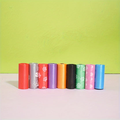 [Poop Bags For Dog Walking] 8 Rolls Pet Poop Bags For Dog & Cat, Dog Poop Bag For Outdoor Walking, Pet Supplies