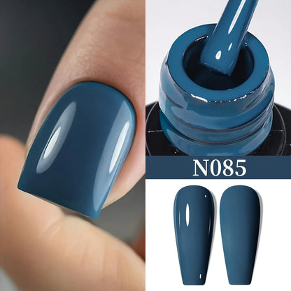 Plastic Bottle with 36 Colors - New Autumn And Winter Collection of Colorful Gel Nail Polish for LED, Popular And Durable Salon-Quality Nail Art