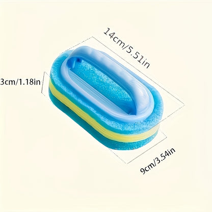 Kitchen and Bathroom Cleaning Magic Sponge, 1 Piece, for Glass Walls Toilet Ceramic Cleaning, Indoor and Outdoor Garden Pool Cleaning Supplies