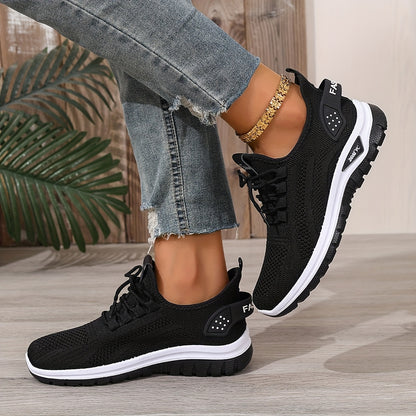 Plus-size Women's 2026 Spring/summer Mesh Casual Sneakers, Comfortable Lightweight Breathable Outdoor Running Shoes, Travel Vacation Camping Leisure Shoes, Women Shoes