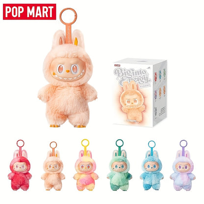 Single Box POP MART LABUBU Three Generations THE MONSTERS Front High Energy Series Plush Doll Hand-Made Blind Box, Single Blind Box, Blind Box Doll, Random Design Movable Doll Home Creative Pendant Suitable As Halloween Christmas Birthday Gift