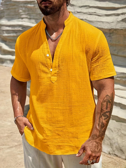 Men's Fashion Textured Shirt
