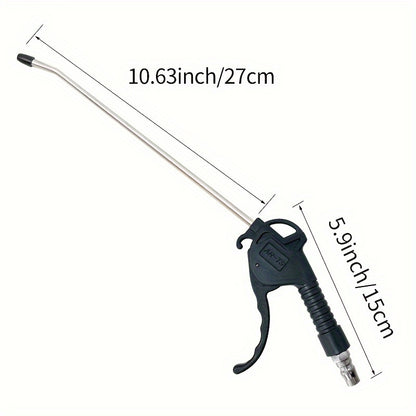 Black Extended Dust Blower And Cleaning Gun