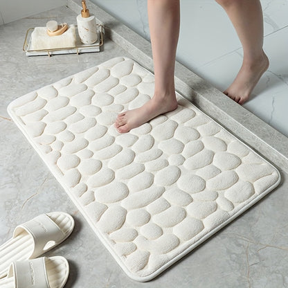 Easy Bathroom Door Mat, Non-Slip Floor Mat for The Bathroom, Absorbent Foot Mat, Soft And Comfortable Mat for The Entrance