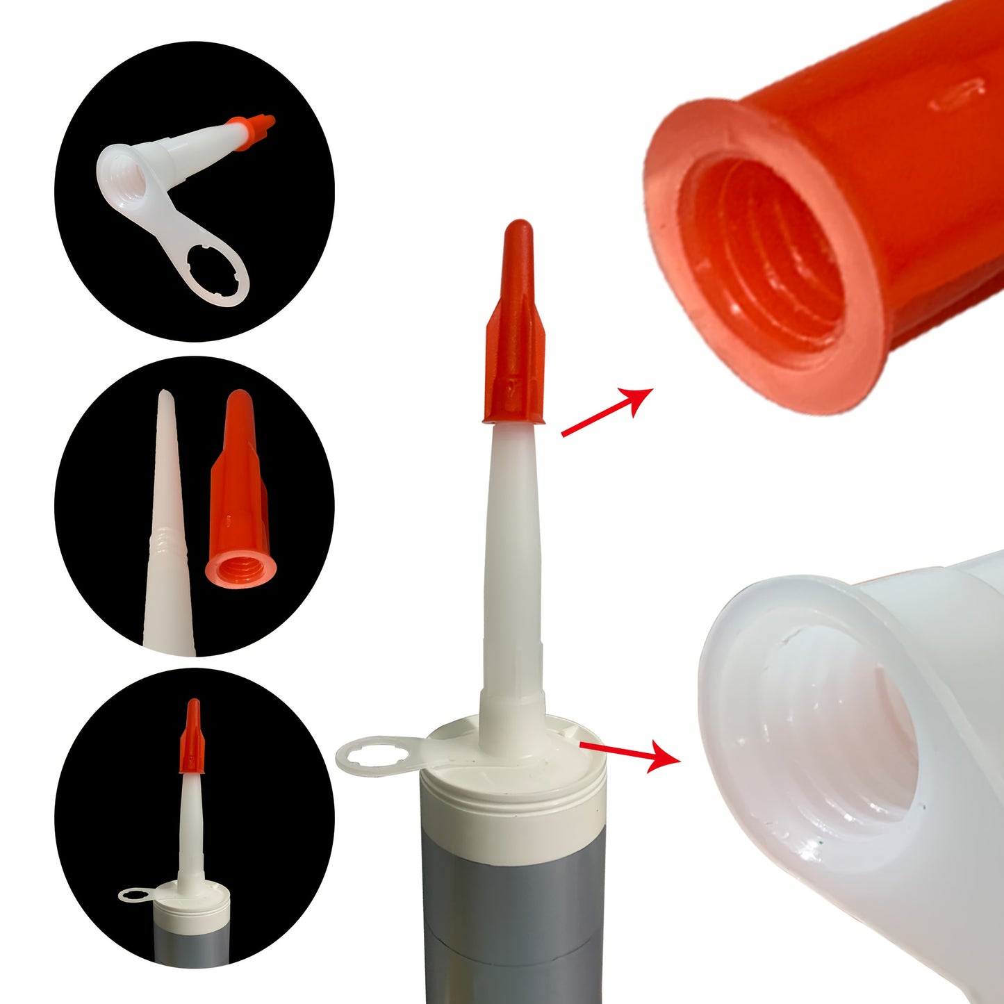 Extra Caps for The Red Nozzle Screws