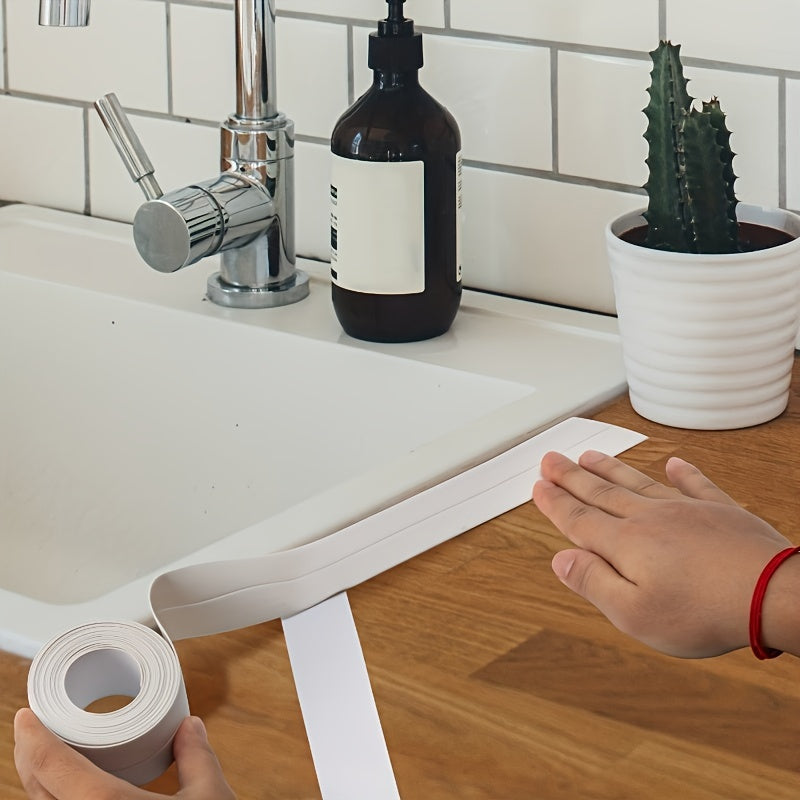 3.6cm Wide Toilet Base Seam Cover Self-Adhesive Kitchen Sink Corner Decorative Tape