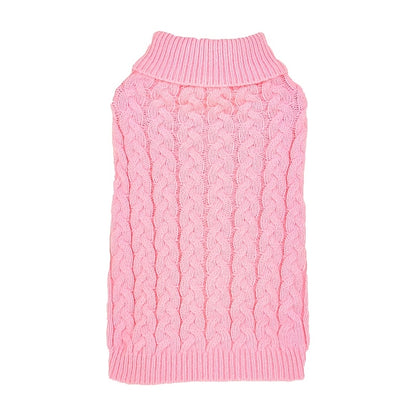 Casual Dog Sweater, Two-Leg Elastic Full Twist Knit, Comfortable Teddy Bichon, Solid Color Multi-style, Cross-border New