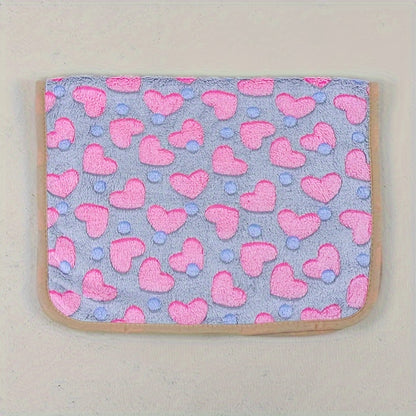 Comfortable And Breathable Cute Cartoon Pattern Dog Bed Blanket Washable Pet Blanket Cat And Dog Nest Mat