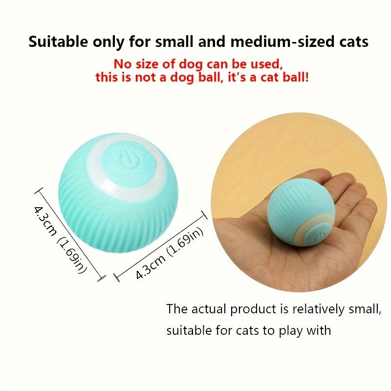 A Smart Cat Toy That Entertains Itself, Featuring an Automatic Rolling Ball to Your Cat