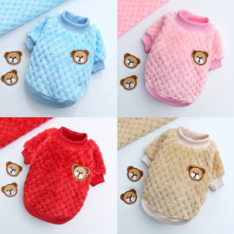 [Pineapple Vest | Flannel] Autumn Winter Pineapple Vest 1pc | Small Medium Dog Clothes, Cat Pet Clothes | Flannel Material, Two Legged, XS/S/M/L/XL/XXL Models, Multiple Colors