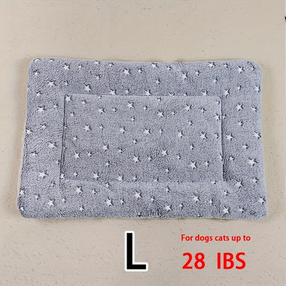 Dog Claw Love Printing Pattern Pet Nest Mat Four Seasons Universal Cat and Dog Floor Mat Comfortable and Pet Blanket 1pc