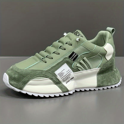 Men'S Breathable New Style Thick-Soled Dad Sneakers, Casual Height-Increasing Popular Sports Shoes