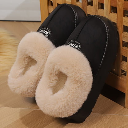 New Stylish Slippers for Autumn And Winter, Fashionable Indoor And Outdoor Fuzzy Slides for Couples
