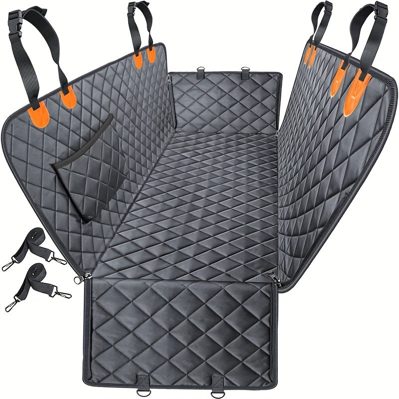 Manufacturer Direct Supply Hot-Selling Car Pet Mat/Dirt-Resistant Dog Car Mat with Seat Belt Slot/Cross-Border Direct Supply