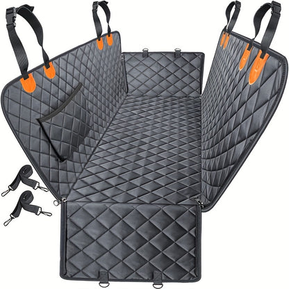 Manufacturer Direct Supply Hot-Selling Car Pet Mat/Dirt-Resistant Dog Car Mat with Seat Belt Slot/Cross-Border Direct Supply