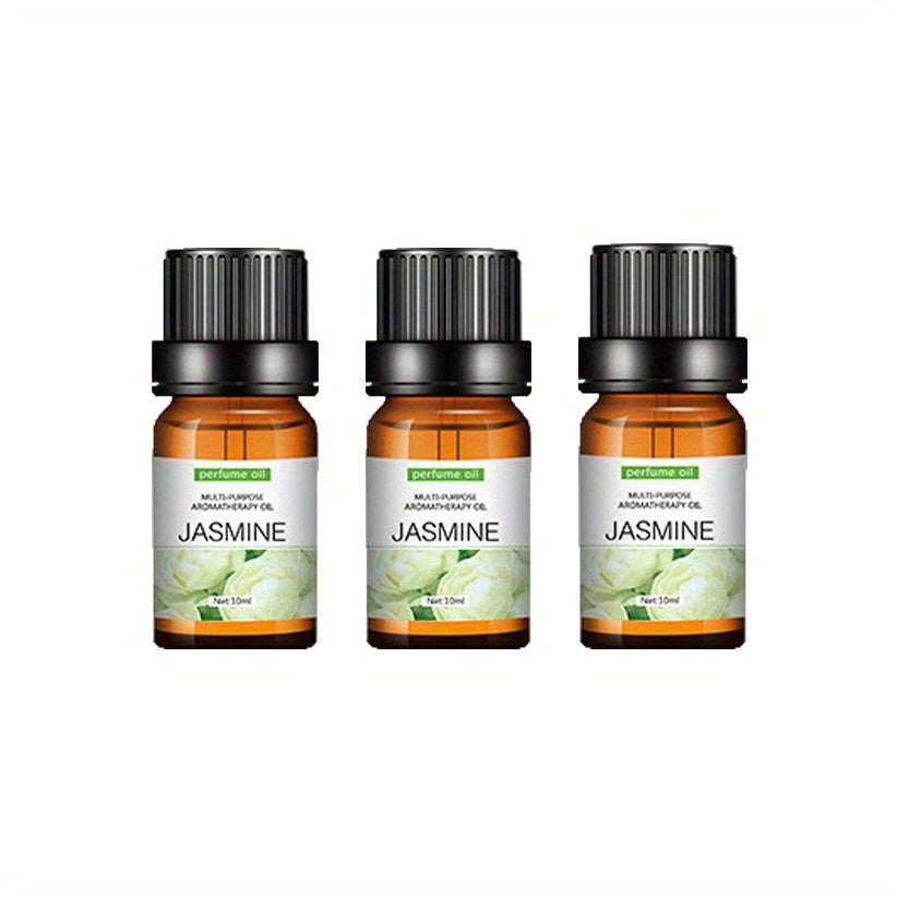 Each - Premium Essential Oil Set for Diffusers, Humidifiers, Candles & Hair Care - Includes Rose, Ocean, Cherry Blossom, Lavender, Jasmine, Sandalwood, Sweet Orange, White Tea, Lemon, Mint, Mini