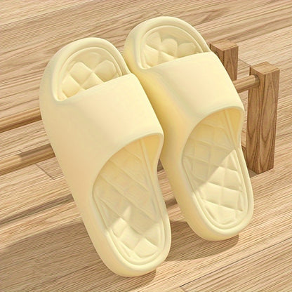 Women'S Summer Indoor Slippers Home Couple Cool Slippers Bathroom Bath Mute Household Anti-Skid Deodorant Soft Bottom Female, Women Shoes