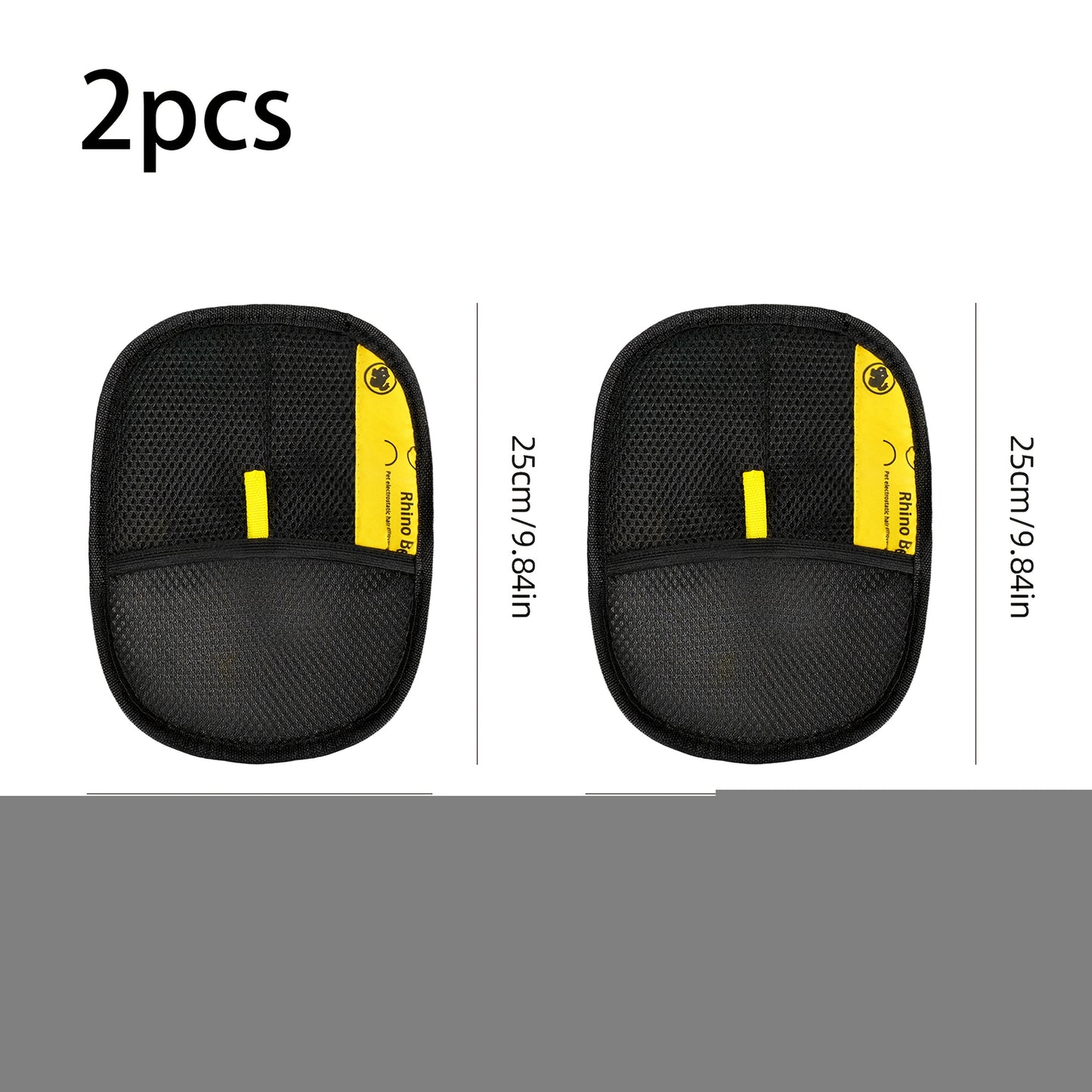 2pcs Household Hair Removal Brush, a Pet Hair Removal Artifact, Electrostatic Hair Removal Gloves, Can Be Reused, Convenient And Fast, Can Be Used in Multiple Environments