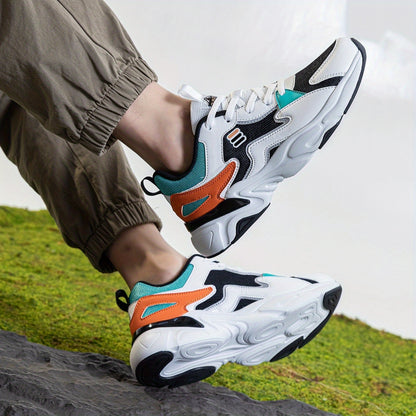 Men's Casual Sneakers, Formal Fashion Minimalist Style Men's Sneakers, Running Shoes, Solid Color Spring/Autumn Low-Top Tennis Shoes, Men's Rubber Shoes, Travel Shoes