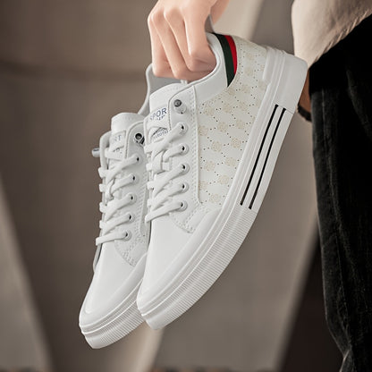 A Pair of Unisex Low-Top Sports & Casual Shoes | Comfortable Breathable PU Upper, Fabric Lining, Durable PUC Sole, Elastic Band Closure, Suitable for Camping, Fitness, Hiking, Versatile Use, Ideal Valentine'S Day Gift