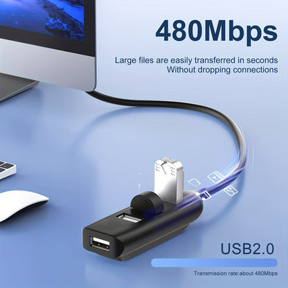 2.04 Port Power Strip Hub - Compact, Multi-Purpose, Efficient Power Solution