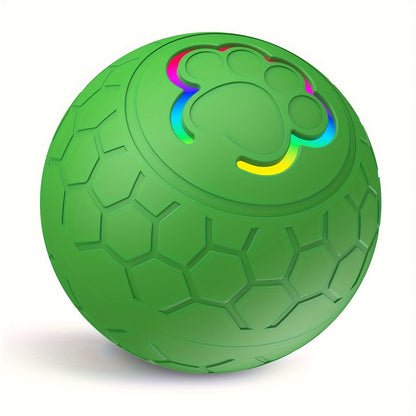 Pet Dog Toy Ball, Bouncy Ball, Smart Mode, Rechargeable Dog Toy Ball
