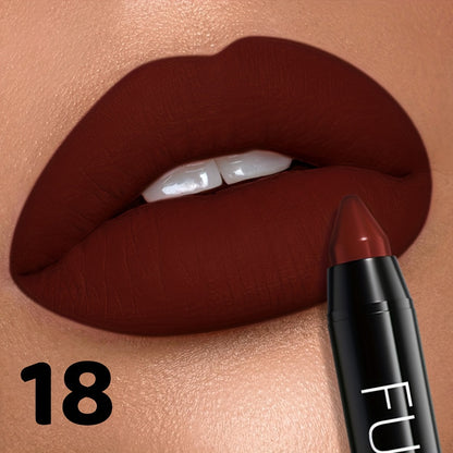 [Long-Lasting Lipstick] Highly Pigmented, Long-Lasting Lipstick | Lip Plumper, Lip Oil, Lip Tint, Moisturizing Lip Balm, Waterproof Lip Plumping Gloss