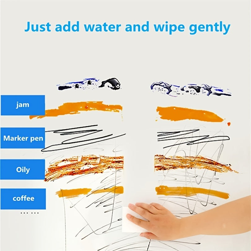 8/16/32pcs Magic Sponge Eraser Foam Cleaning Pads - Multi-Purpose Kitchen, Bathroom, Floor, Wall, Glass, and Surface Cleaner with Quick-Dry Technology