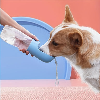 Portable Dog Water Bottle - Dog Drinking Water Bottle Travel Pet Accompanying Cup For Easy Feeding Drinking Supply - Uncharged Plastic