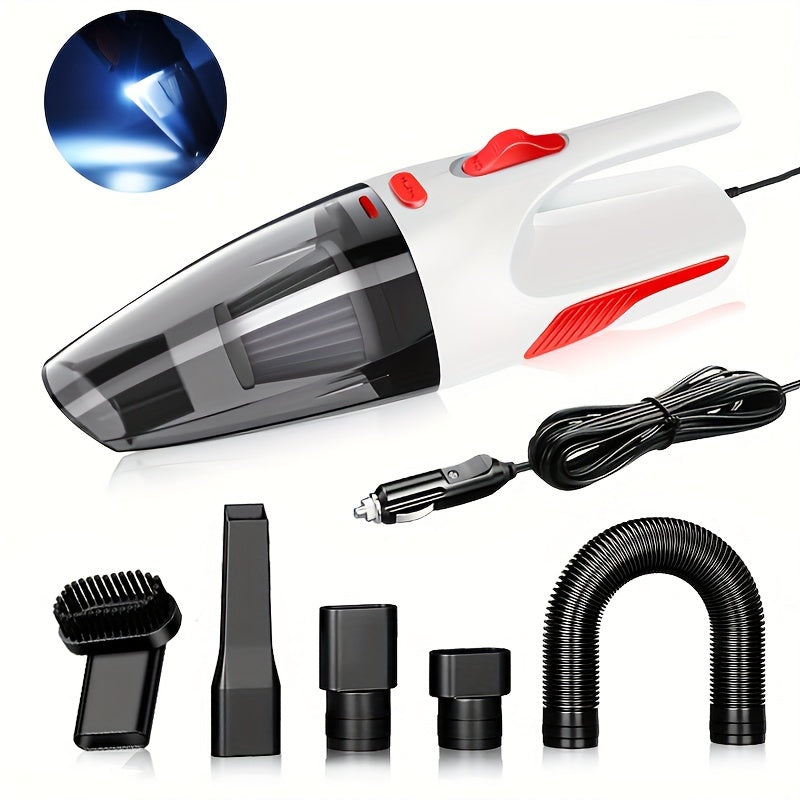Mini Handheld High-Power Car Vacuum Cleaner for Automotive Dust Removal and Interior Cleaning Supplies