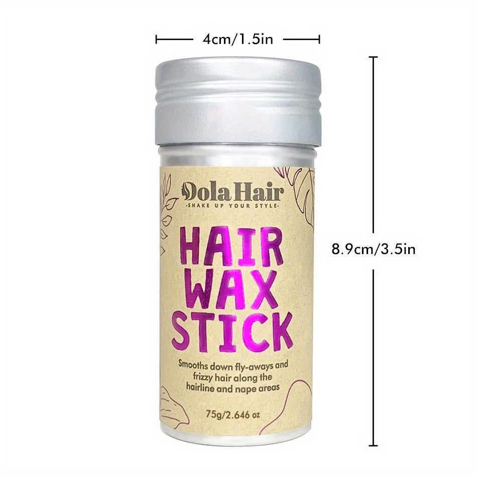[Hair Wax Stick] Hair Wax Stick, Wax Stick for Hair Slick Stick, Hair Wax Stick for Flyaways Hair Gel Stick Non-Greasy Styling Cream for Fly Away & Edge Control Frizz Hair 2.7oz, Hair wax stick for Youngsters