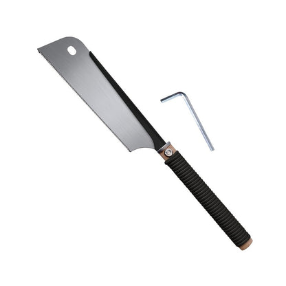 Japanese Pull Saw SK5 Flexible Blade Hand Saw 6-10/17TPI 9.3in Double-Edge Blade, 17 TPI 10in Single-Edge Blade Flush Cut Saw for Woodworking Tools