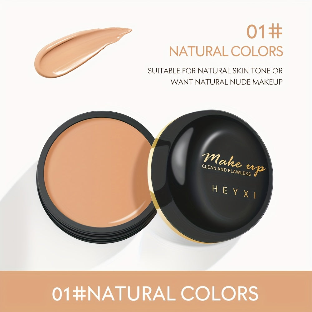 HEYXI Waterproof And Sweat-Proof Concealer Cream, Tattoo Cover-Up Cream, Long-Lasting Foundation, 15G Natural Makeup Effect, Suitable for All Skin Types, High Coverage Cream