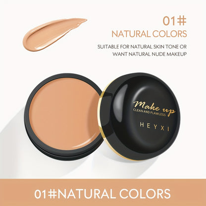 HEYXI Waterproof And Sweat-Proof Concealer Cream, Tattoo Cover-Up Cream, Long-Lasting Foundation, 15G Natural Makeup Effect, Suitable for All Skin Types, High Coverage Cream