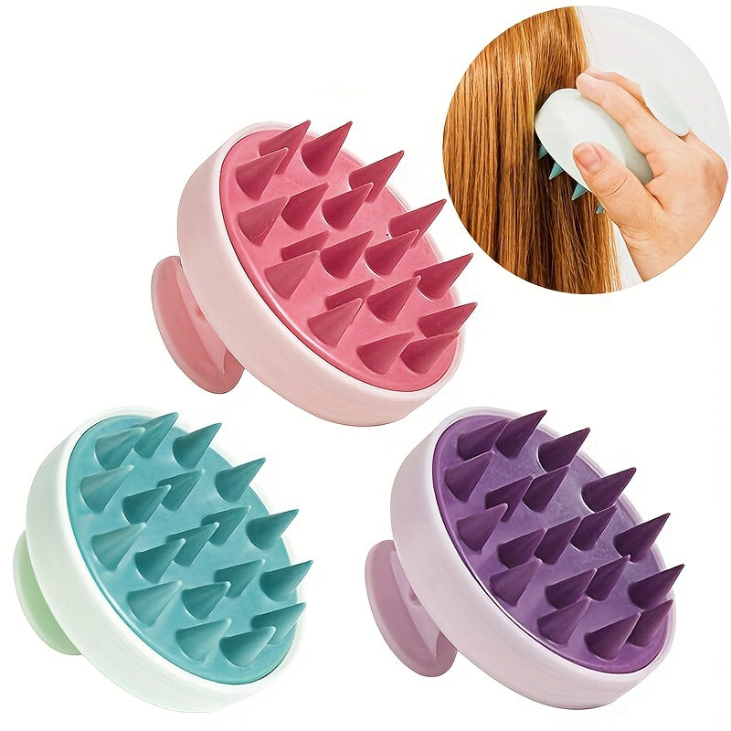 Scalp Massaging Hair Washing Brush, Silicone Comb, Hair Scratcher, Hair Washing Tool
