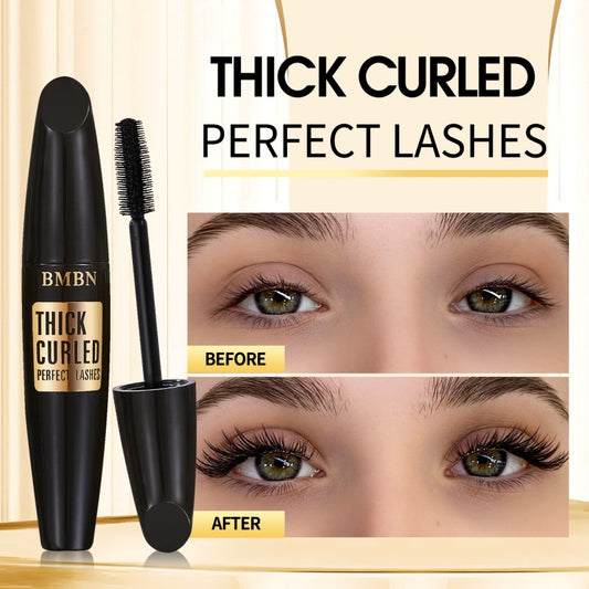4D Waterproof Mascara That Thickens And Lengthens Lashes, Providing Curl And Volume, Perfect for a Eye Makeup Look