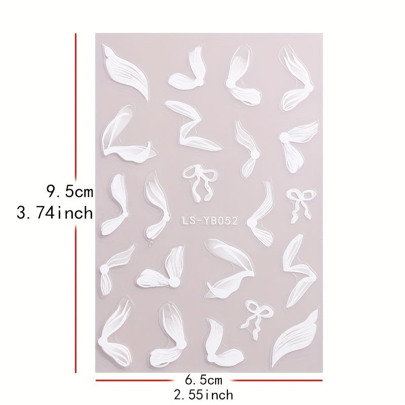 French Golden Silvery Glitter Ribbon Nail Stickers, Simple Nail Art Decals, Self-adhesive, Matte Finish, Unscented, Fantasy Theme, Irregular Shape, Paper Material, Single Use