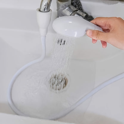 1pc Faucet Washing Hair Shower Pet Cat Dog Bath Faucet Sprayer, Multi-purpose Faucet, Shower Spray Head Convenient Easy InstallationFor shower use only