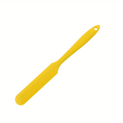 1pc, Silicone Jar Spatula, Non-Stick Icing Spatula, Food Grade Silicone, Heat Resistant, Baking Tools, Kitchen Gadgets, Kitchen Accessories