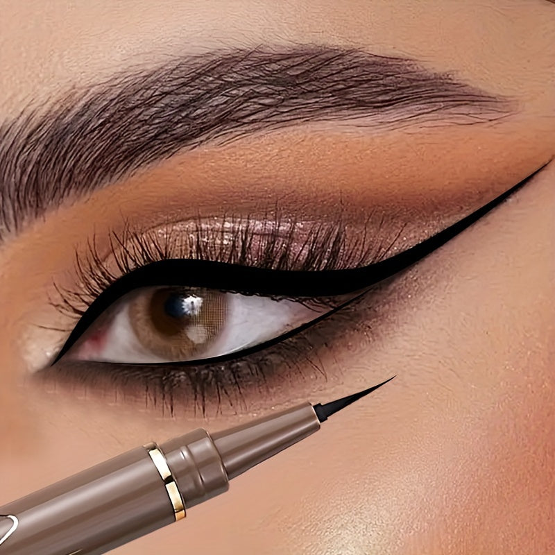 [Smudge-Proof Eyeliner] Quick-Drying Smudge-Proof Black Ultra-Fine Hard Tip Eyeliner | Sweat-Resistant Fine Line
