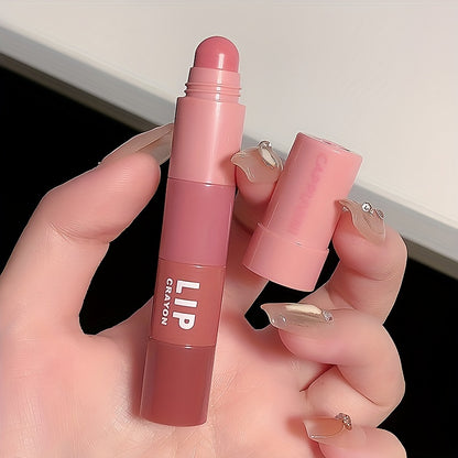 4in 1 Crayon Lipstick Four Color Matte Waterproof Velvet Long Lasting Multicolor Lipstick Suitable for use when traveling Convenient Lipstick Creamy Texture Cosmetics Ladies Gift