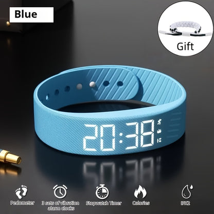 2025 New Multi-Functional Minimalist and Stylish Unisex Digital Watch with Alarm, Pedometer, Stopwatch, Luminous Display. A Fashionable Sports Multi-Function Wristwatch for Students, Comfortable to Wear Without Feeling. Perfect Holiday Gift for Any